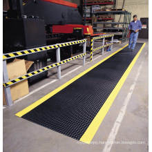 Industrial Diamond Dual-Layer Comfortable Workshop Safety PVC Foam Mat for Standing Area